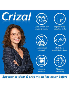 Paño de Microfibra Crizal para Gafas - Paquete de 12 2