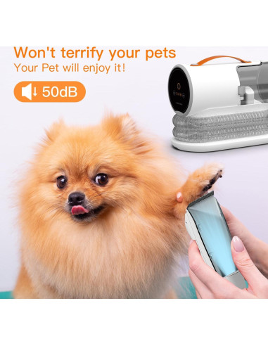 Aspiradora AIRROBO PG100 para Acicalamiento de Perros 12000Pa