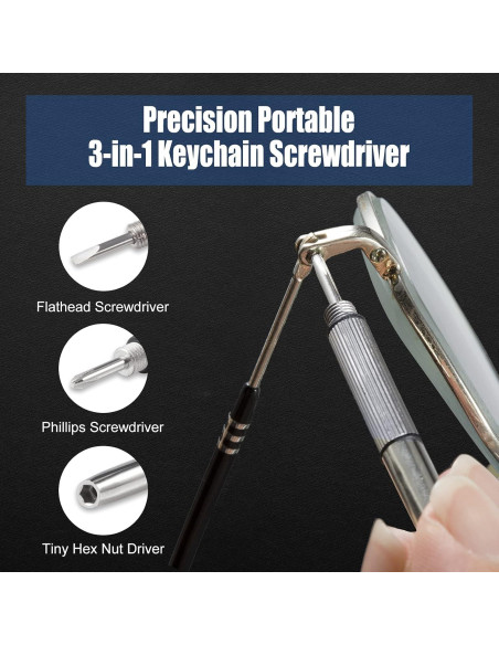 Juego de Alicates LEONTOOL para Gafas con Destornillador