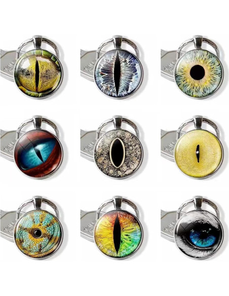 Ojos de Dragón de Vidrio 25mm 50Pcs para Manualidades DIY