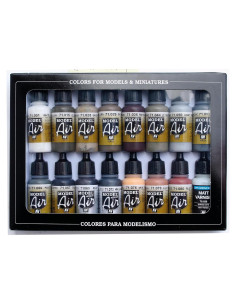 Pintura Acrílica Vallejo Model Air 17ml Color Blanco