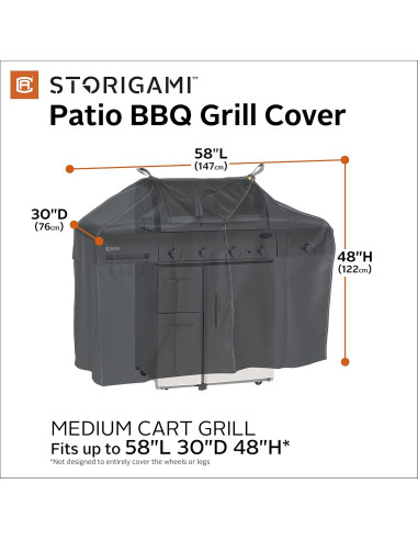 Funda para Parrilla Classic Accessories 58" Resistente al Agua