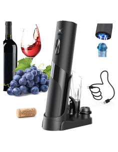 CIRCLE JOY Abrebotellas Eléctrico 7-en-1 con Cargador