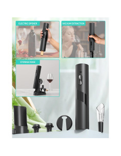 CIRCLE JOY Abrebotellas Eléctrico 7-en-1 con Cargador 2