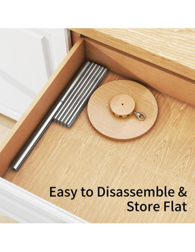 Soporte para Secar Pasta STWWO Ajustable Acero Inoxidable