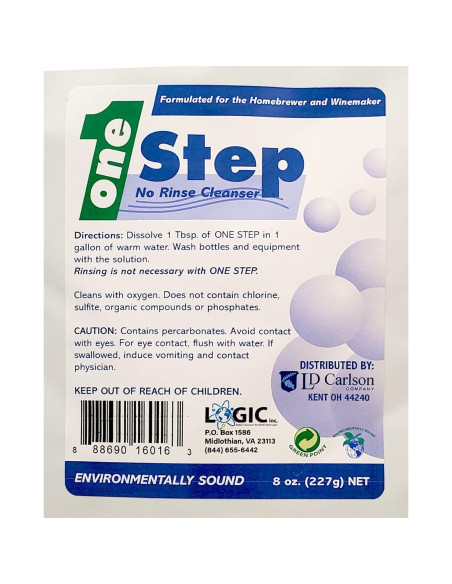 Limpiador Sin Enjuague One Step Home Brew 226g