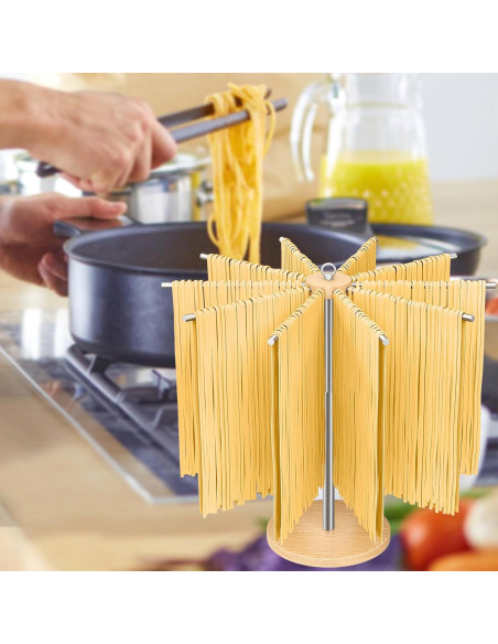 Soporte para Secar Pasta STWWO Ajustable Acero Inoxidable