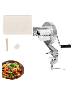 Juego de Pasta Bangminda 4 Piezas Cavatelli Acero Inoxidable