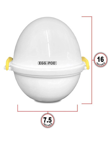 Cocedor de Huevos Duros Emson Egg Pod 4 Huevos 9 Minutos