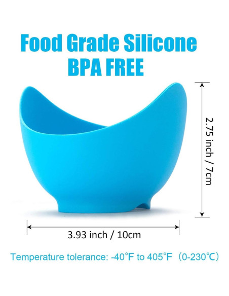 Cocinero de Huevos Pochados KRGMNHR Silicona Antideslizante