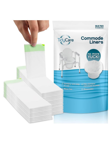 Forros Desechables TidyCare para Comode 48 Piezas