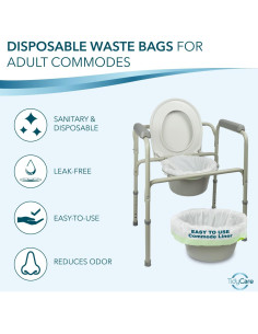 Forros Desechables TidyCare para Comode 48 Piezas 2