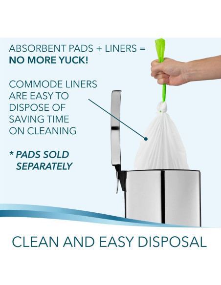 Forros Desechables TidyCare para Comode 48 Piezas