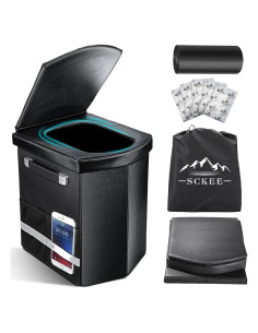 Inodoro Portátil Sckee XL 41.9 cm para Camping y Viajes