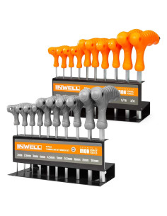 Juego de Llaves Allen T 20 Piezas Iron Forge Tools Métrico