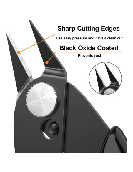 Cortador de Alambre BOENFU BF-170 12.7 cm Precisión Negro