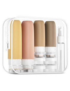 Juego de Botellas de Viaje 16 Piezas Mrsdry Silicona