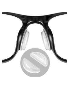 Almohadillas para Gafas SURMAP 10 Pares Silicona Transparente
