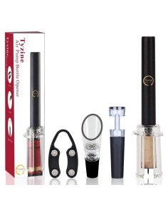 Abridor de Vino Tyzine 4PCS con Bomba de Aire y Cortador