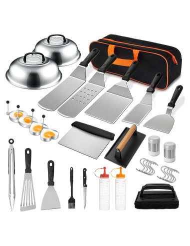 Kit de Accesorios para Parrilla EWFEN 35 Piezas Acero Inoxidable