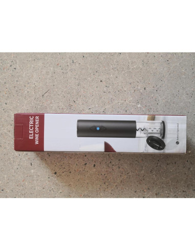CIRCLE JOY Abridor de Vino Eléctrico Acero Inoxidable 328g