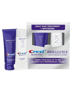 Kit Blanqueador Crest 3D White Brilliance 2 Pasos 226 g