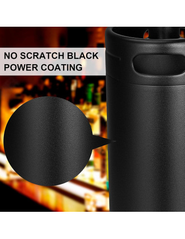 Mini Barril Acero Inoxidable 1.14kg 33cm para Cerveza