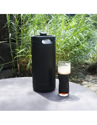 Mini Barril Acero Inoxidable 1.14kg 33cm para Cerveza