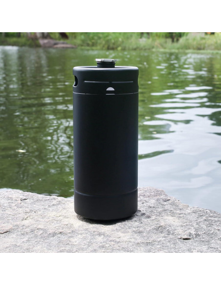 Mini Barril Acero Inoxidable 1.14kg 33cm para Cerveza