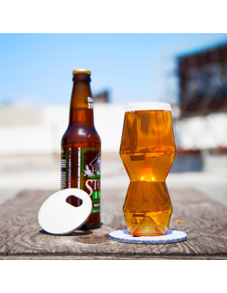 Set de 2 Vasos de Cerveza IPA Sempli 390 ml Cristal