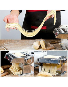 Máquina de Pasta Eléctrica Shule con Motor y Accesorios 2