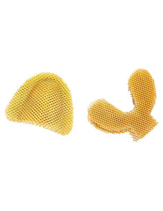 Paquete de 20 Mallas de Refuerzo Metálico Dorado SeeFDENT