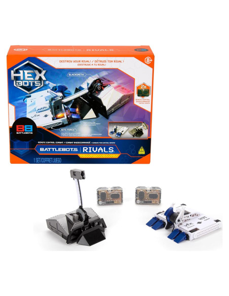 BattleBots Arena MAX Spin Master 30 Piezas Juguete RC