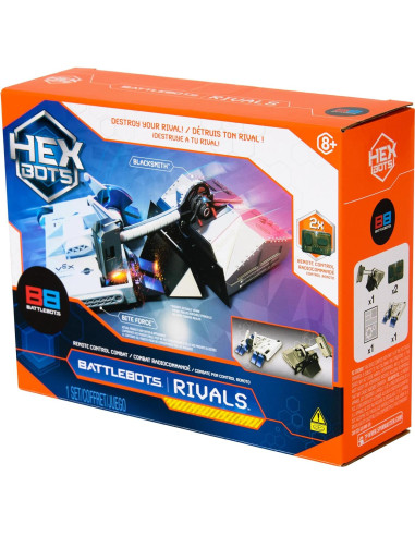 BattleBots Arena MAX Spin Master 30 Piezas Juguete RC