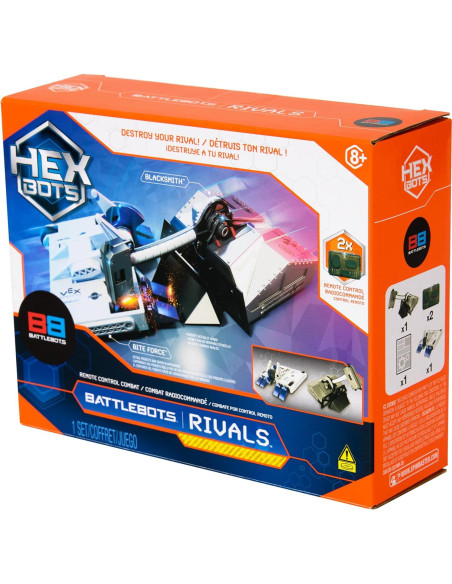 BattleBots Arena MAX Spin Master 30 Piezas Juguete RC