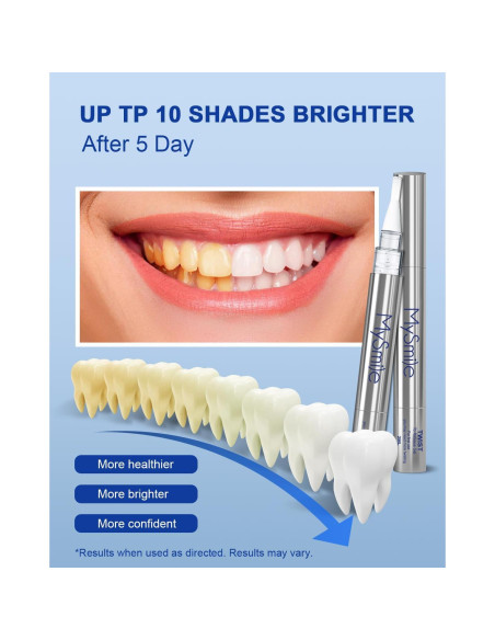 Lápiz Blanqueador de Dientes MySmile 8 ml para Dientes Sensibles