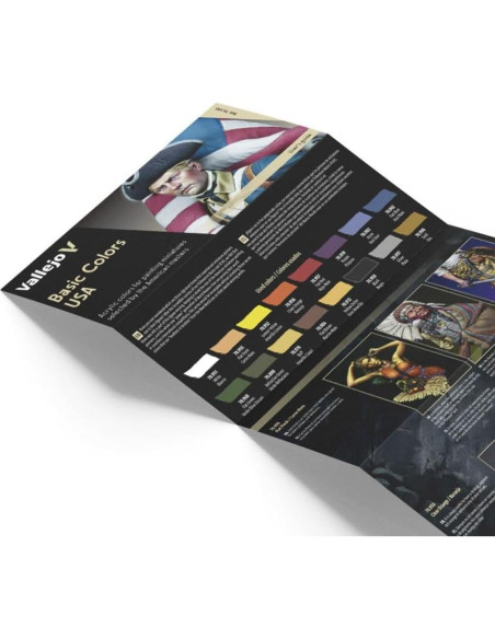 Vallejo - Set de Colores Básicos Model Color | 16 x 18 ml Vallejo - Set de Colores Básicos Model Color | 16 x 18 ml