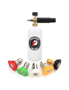 Cañón de Espuma Tool Daily 1 Litro con 5 Boquillas