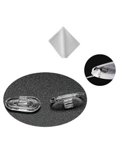 Almohadillas de nariz BEHLINE 5 pares silicona 15 mm anti-deslizantes