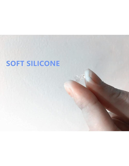 Almohadillas de nariz BEHLINE 5 pares silicona 15 mm anti-deslizantes