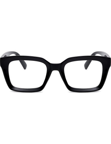 Gafas Cuadradas Clásicas EYLRIM con Lentes Transparentes