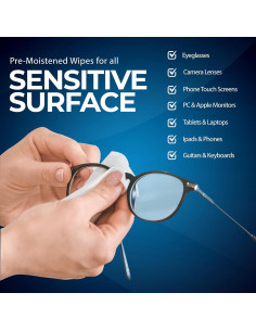 Toallitas Antivaho MED PRIDE 100 Prehumedecidas para Lentes 2