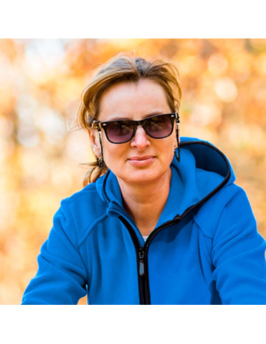 Soporte para Gafas SIGONNA - Cadena Ajustable Negra para Deportes