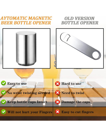 Abridor de Botellas Automático SmaringRobot Acero Inoxidable