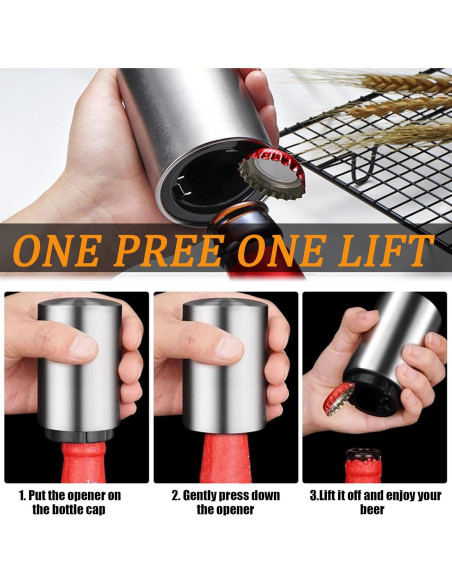 Abridor de Botellas Automático SmaringRobot Acero Inoxidable