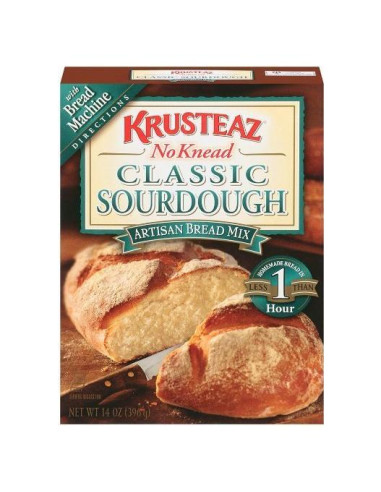 Mezcla de Pan de Masa Madre Krusteaz - 3 Paquetes de 396g