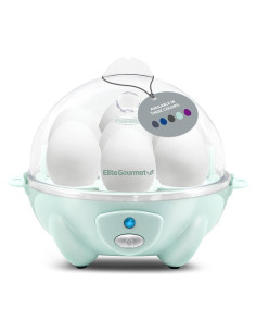 Cocinador de Huevos Elite Gourmet EGC700M, 7 Huevos Verde