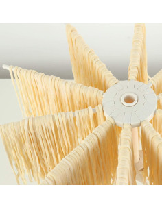 Soporte Plegable para Secar Pasta Cambom - 10 Mangos Blancos 2