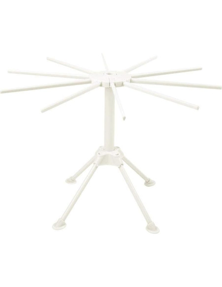 Soporte Plegable para Secar Pasta Cambom - 10 Mangos Blancos