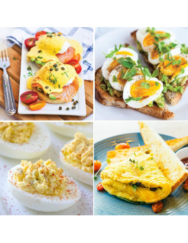 Cocedor de Huevos Elite Gourmet EGC007CHC, 7 Huevos, Gris